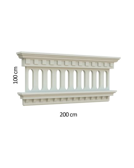İzopiyer Balkon Alın Sövesi